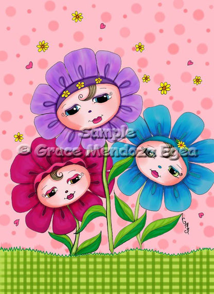 GG Assorted 5 piece set - Tres Flores