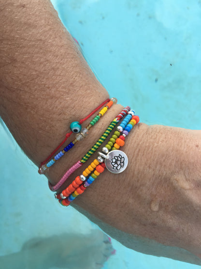 Boho KUKERA Seven Chakra Bracelet or Anklet