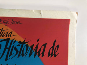 Cartel -Reapertura del Museo de Arte e Historia de San Juan