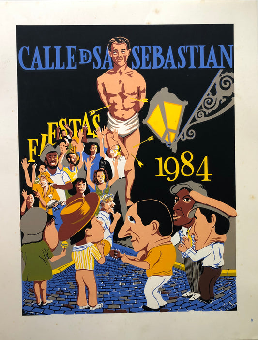 Cartel - Calle de San Sebastián