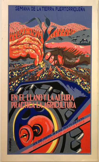 Cartel - En el llano y la altura practica la agricultura