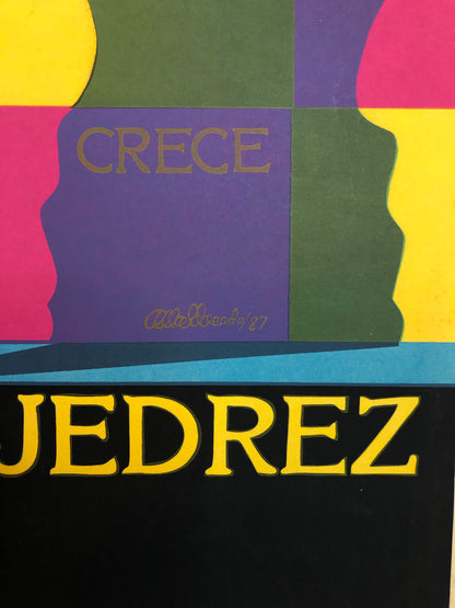 Cartel Ajedrez - Clases de Ajedrez