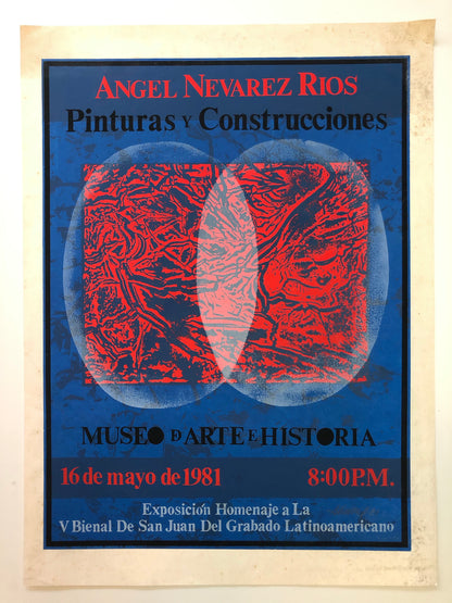 Cartel - Angel Nevarez Rios - Pinturas y Construcciones