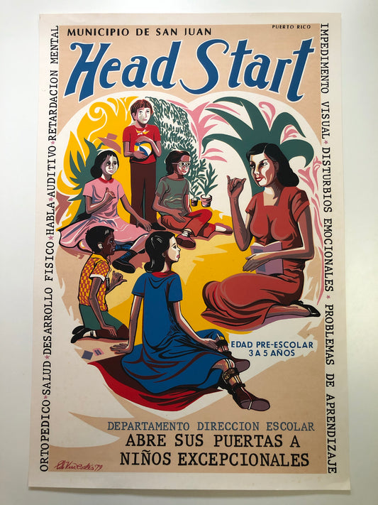 Cartel - Head Start Municipio de San Juan