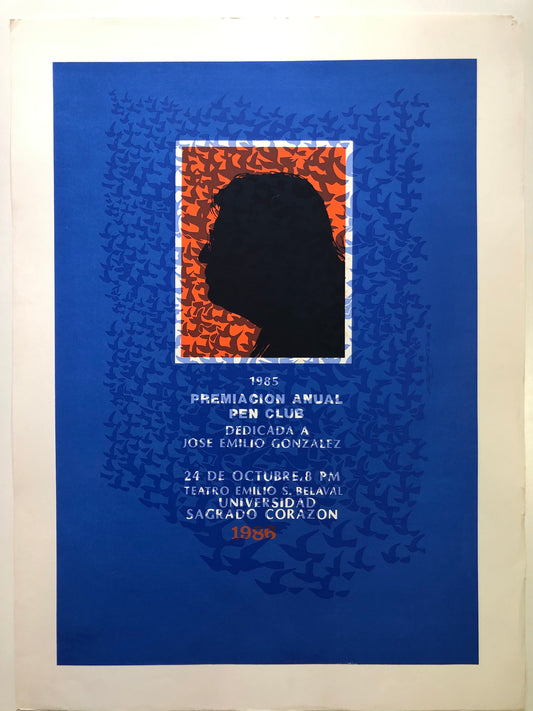 Cartel - 1985 Premiación Anual Pen Club