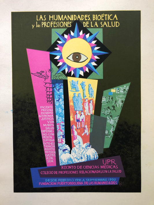 Cartel - Las Humanidades, Bioética y las Profesiones de la Salud