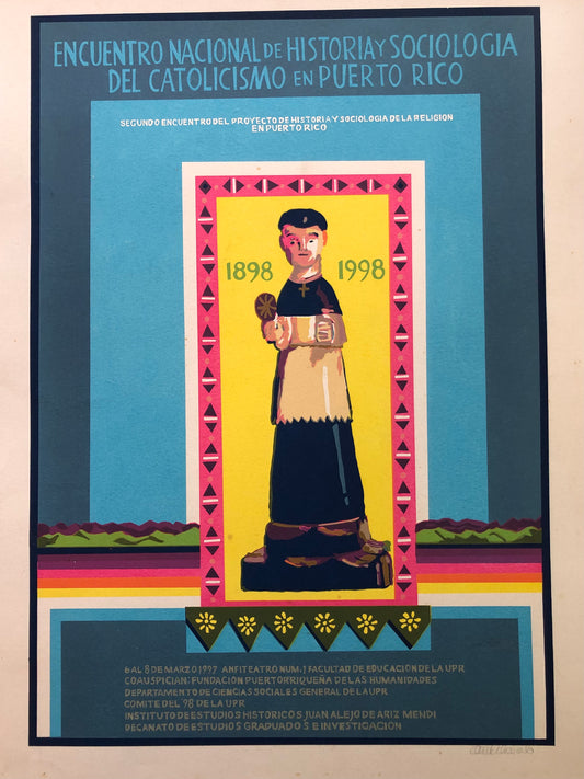 Cartel - Encuentro Nacional de Historia y Sociología del Catolicismo en PR