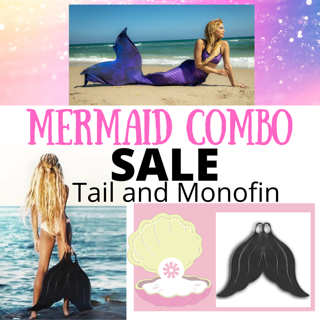 MERMAID COMBO TAIL AND MONOFIN