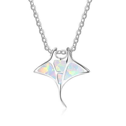 Blue Manta necklace
