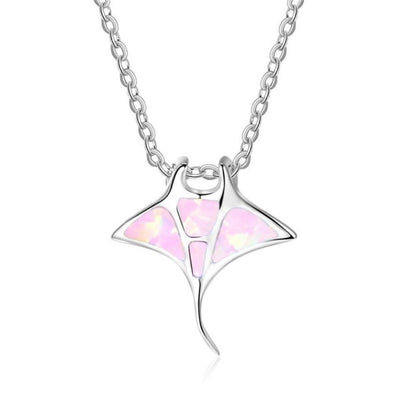Blue Manta necklace