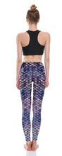 Fish scale mermaid fitness leggings