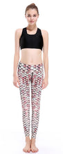 Fish scale mermaid fitness leggings