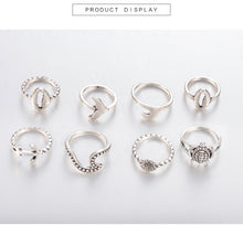 Vintage Knuckle Ring Set 8 PCS