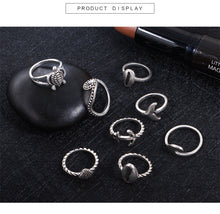 Vintage Knuckle Ring Set 8 PCS