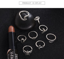 Vintage Knuckle Ring Set 8 PCS