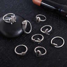 Vintage Knuckle Ring Set 8 PCS