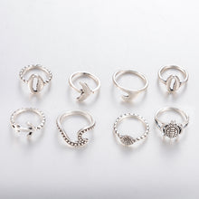 Vintage Knuckle Ring Set 8 PCS