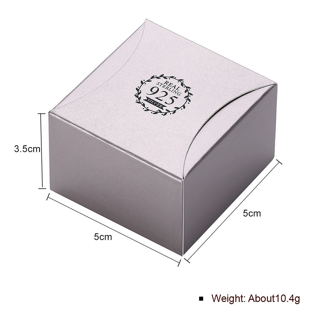 925 Sterling Silver Anchor Opening Ring