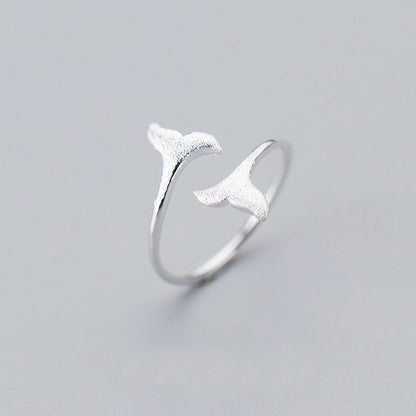 925 Sterling Silver Mermaid Tail Rings