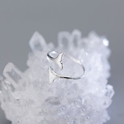 925 Sterling Silver Mermaid Tail Rings