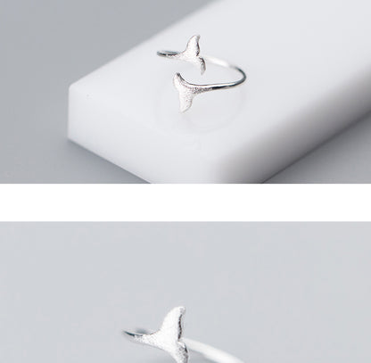 925 Sterling Silver Mermaid Tail Rings