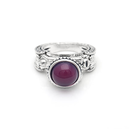Romantic Mermaids Purple Cubic Zirconia Ring