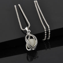 Teardrop Glow in Dark Pendant Necklace