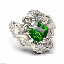 Luxurious Mermaid Ring 925 Sterling Silver 9 colors