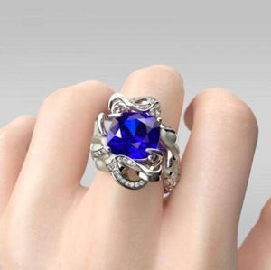 Luxurious Mermaid Ring 925 Sterling Silver 9 colors