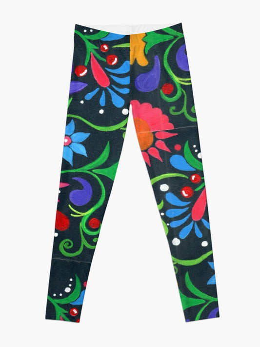 Acquarelli Fiori IV Leggins